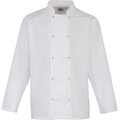 Chaqueta de chef con botones a presión White Xl