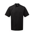 Chaqueta de chef Cuello mandarín Black XS
