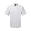 Chaqueta de chef Cuello mandarín White 4XL