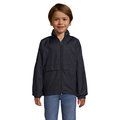 Chaqueta Cortavientos Niño Impermeable con Capucha Azul Mar 5XL