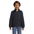 Chaqueta Cortavientos Niño Impermeable con Capucha Azul Mar 8 Años