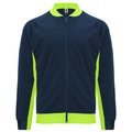 Chaqueta deportiva con bolsillos MARINO/VERDE FLUOR 4