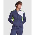 Chaqueta deportiva con cremallera y bolsillos laterales