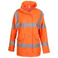 Chaqueta para exterior alta visibilidad de mujer Hi Vis Orange XL