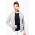 Chaqueta de felpa perchada de mujer