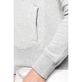 Chaqueta de felpa perchada de mujer