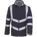 Chaqueta hidrófuga de alta visibilidad Navy XL
