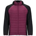 Chaqueta Hombre Softshell y Acolchada BORGOÑA/NEGRO 3XL