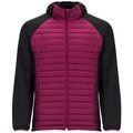 Chaqueta Hombre Softshell y Acolchada BORGOÑA/NEGRO L