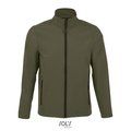 Chaqueta Hombre Softshell con Forro Polar Army L