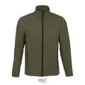 Chaqueta Hombre Softshell con Forro Polar Army S