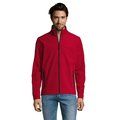 Chaqueta Hombre Softshell con Forro Polar Rojo Chili 3Xl