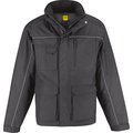 Chaqueta impermeable y cortavientos DARK GREY XXL