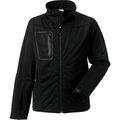 Chaqueta impermeable transpirable SoftShell hombre Black XL