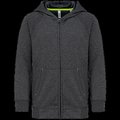 Chaqueta infantil con capucha Dark Grey Heather 8/10 Ans