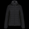 Chaqueta ligera con capucha mujer Black Xxl