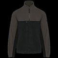 Chaqueta micropolar bicolor Black / Dark Grey 4Xl