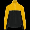 Chaqueta micropolar bicolor Black / Yellow Xl