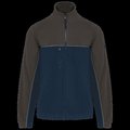 Chaqueta micropolar bicolor Navy / Dark Grey L