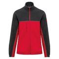 Chaqueta micropolar bicolor Red / Dark Grey XXL