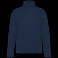 Chaqueta micropolar reciclada unisex Navy M