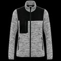 Chaqueta mujer con softshell hidrófugo Light Grey Melange / Black M