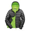 Chaqueta nylon acolchada mujer Black / Lime L