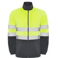 Chaqueta Polar Alta Visibilidad PLOMO/AMARILLO FLUOR M
