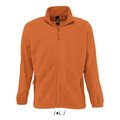 Chaqueta Polar Hombre Naranja 3Xl