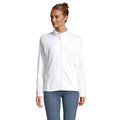 Chaqueta Polar Mujer con Bolsillos Blanco XXL