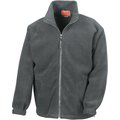 Chaqueta Polar de Poliéster Oxford Grey XL