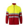 Chaqueta polar reflectante