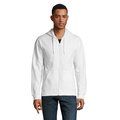 Chaqueta Polar Unisex con Bolsillos Blanco Xl