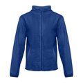 Chaqueta Polar Unisex con Cremallera Azul Royal XL