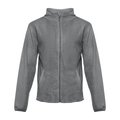 Chaqueta Polar Unisex con Cremallera Gris L