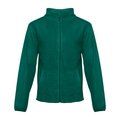 Chaqueta Polar Unisex con Cremallera VERDE OSCURO S