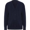 Chaqueta Punto Hombre de Botones Cuello V