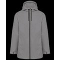 Chaqueta recta con capucha unisex Silver 3Xl