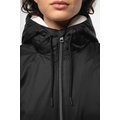 Chaqueta recta con capucha unisex