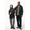 Chaqueta recta con capucha unisex