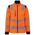 Chaqueta de seguridad con mangas extraibles Hi Viz Orange / Navy 3Xl