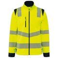 Chaqueta de seguridad con mangas extraibles Hi Viz Yellow / Navy Xs