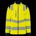 Chaqueta de seguridad con mangas extraibles Hi Viz Yellow / Navy Xxl