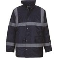 Chaqueta de seguridad de nylon Navy L