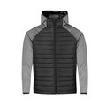 Chaqueta Soft Shell bicolor Unisex Neg XXL