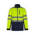 Chaqueta soft shell con forro polar