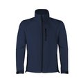 Chaqueta de soft shell impermeable con bolsillos de cremallera Mar S