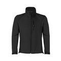 Chaqueta de soft shell impermeable con bolsillos de cremallera Neg M