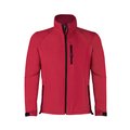 Chaqueta de soft shell impermeable con bolsillos de cremallera