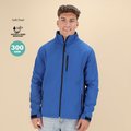 Chaqueta de soft shell impermeable con bolsillos de cremallera